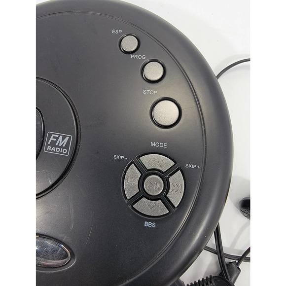 GPX Personal CD Player W/ FM Radio PC332B RS Comes W/ Ear Plugs - Picture 6 of 10